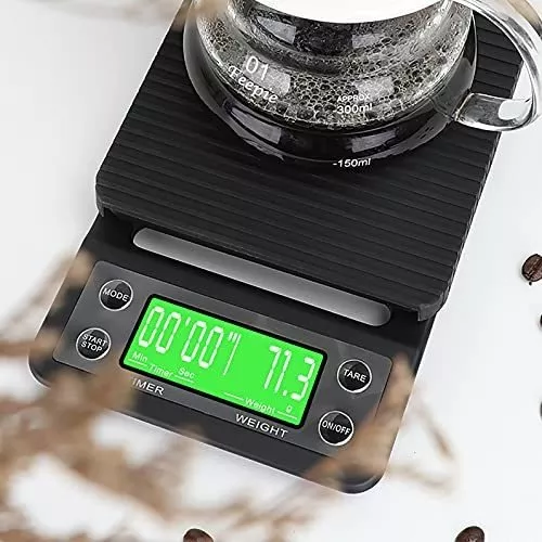 Coffee Scale with Timer, Aigital Food Scale Digital Kitchen Scale