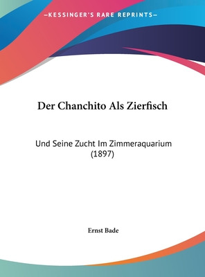 Libro Der Chanchito Als Zierfisch: Und Seine Zucht Im Zim...