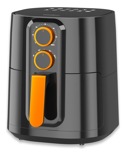 Fritadeira Elétrica Sem Óleo Air Fryer Gaabor 4l 1400w-127v Cor Preto 110V