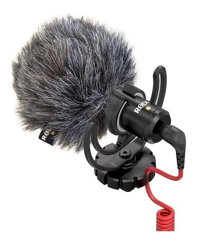 Micrófono Rode VideoMicro condensador cardioide negro