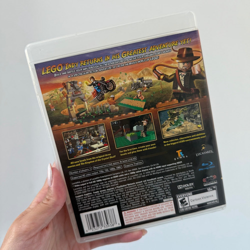 Lego Indiana Jones 2 Ps3 - Midia Física Semi Novo (Recondicionado)
