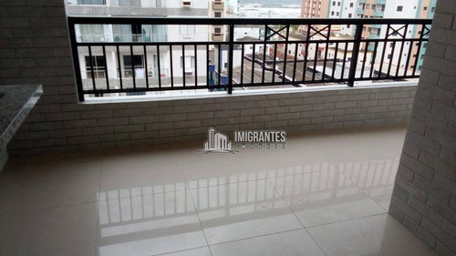 Imagem 5 de 22 de Apartamento Com 2 Suítes Na Guilhermina, Em Praia Grande - Ap2573