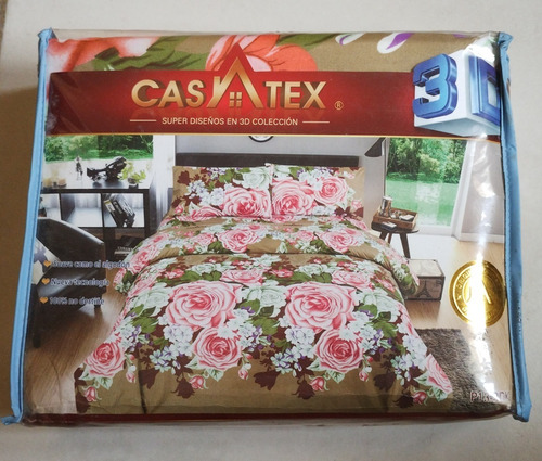 Imagen 6 de 10 de Sabanas De 3 Plazas - Marca Casatex X6 Surtidas