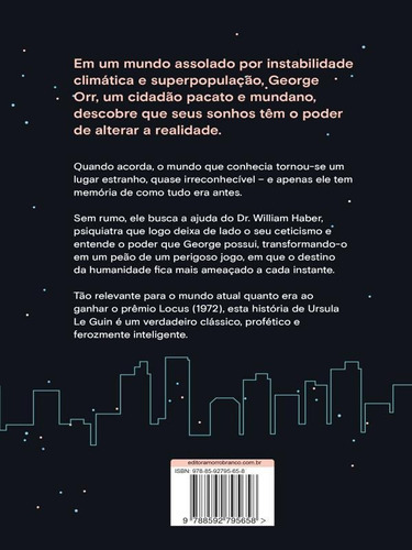 A Curva Do Sonho, De Le Guin, Ursula K.. Editora Morro Branco, Capa Mole, Edição 1ª Edição - 2019 Em Português