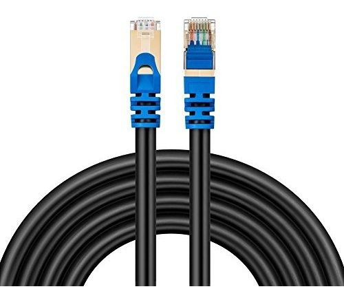 Cable Ethernet Rj Gigabit Mhz Doble Blindado Parche Red Lan