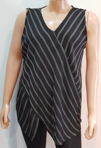 Musculosa Calvin Klein Rayada Original Importado