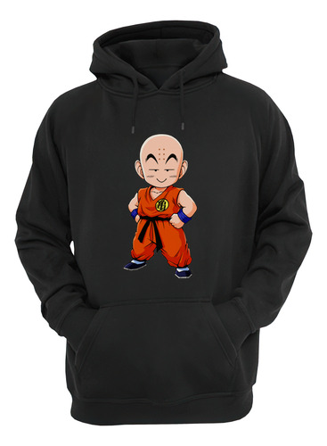 Dragon Ball Krilin Retro Buzo Canguro Friki Tu Eres #2