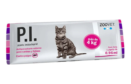 Antipulgas P.i. Gatos Hasta 4 Kg