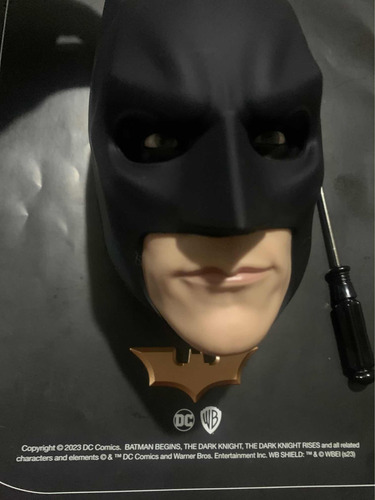 Cabeza Batman De Planeta Angostini Fascículos 1 Al 3. (Usado)