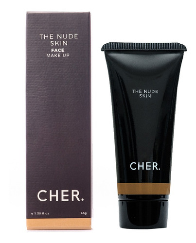 Base De Maquillaje Mousse Cher The Nude Skin Efecto Velvet