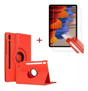 Funda + Mica 9h Para Samsung Galaxy Tab S7 Plus 12.4 Sm-t970