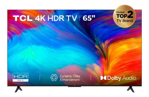Tv Tcl 65  Led 4k Ultra Hd Smart Tv Google Tv 65p635