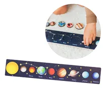 Comprar Solar System Puzzle Wooden Round Solar System Puzzle Toy