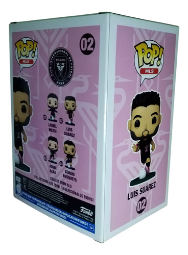 Funko Pop Football: Inter Miami - Luis Suarez 02