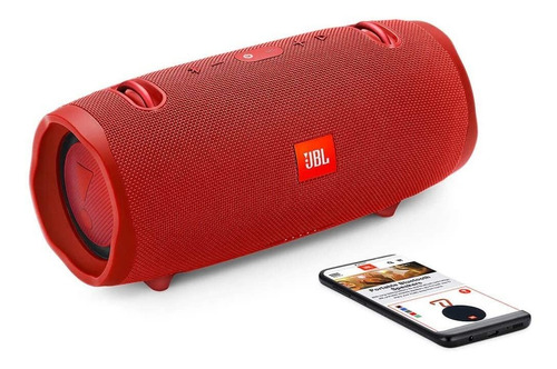 Jbl Xtreme 2 - Altavoz Bluetooth Portátil Impermeable - Rojo
