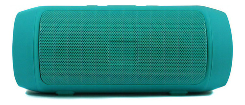 Caja de sonido resistente Charge 2 mediante Bluetooth Aux AM/FM USB, color verde claro