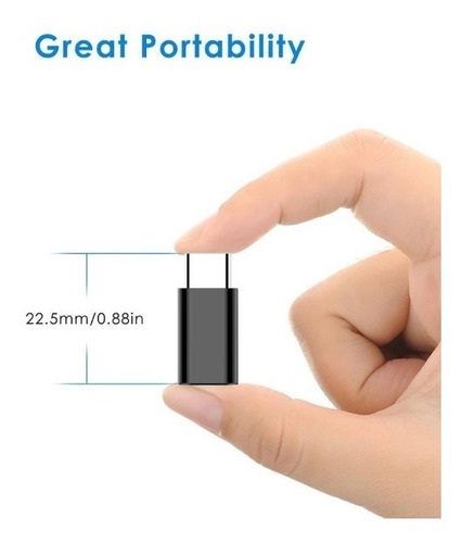 Imagen 4 de 7 de Convertidor Tipo C Otg Micro Usb Datos Y Carga
