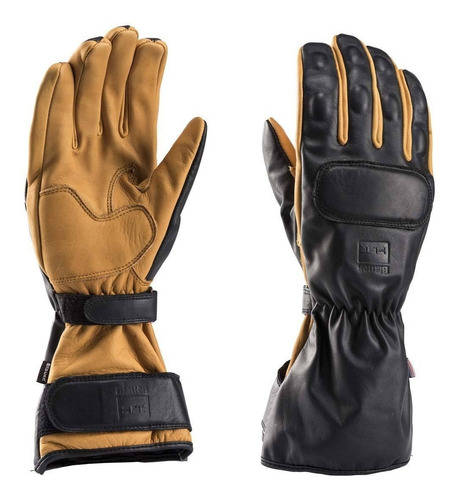 Guantes Touring Blauer Backup Negro/marrón