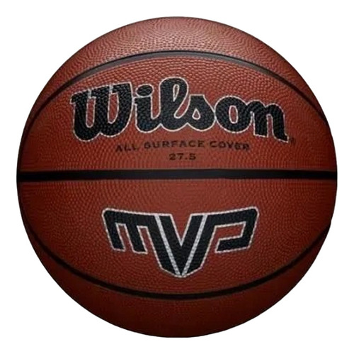 Pelota De Basquet Wilson - Mvp 275 - Numero 5 Bskt Brown