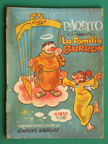 Paquito Presenta: La Familia Burron #16589 Comic 98 Páginas