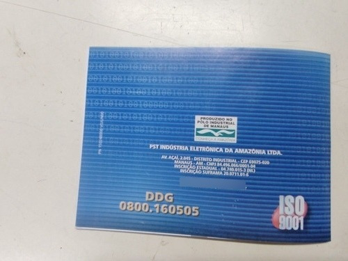 Manual Alarme Positron Uso E Estalacao Px 2000 Px 2000sv (Usado)