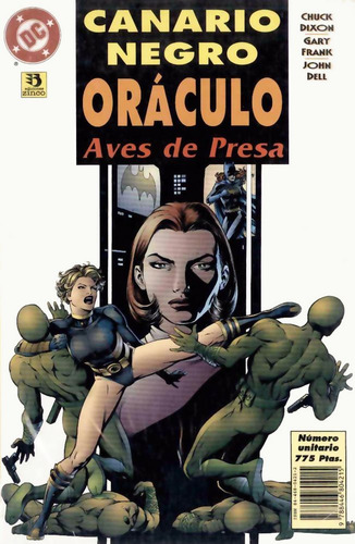 Dc Canario Negro Oraculo Aves De Presa Zinco (español)