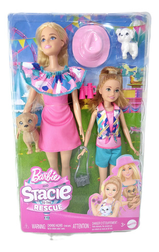 Barbie And Stacie Al Rescate Aventura De Hermanas - Muñeca (Usado)