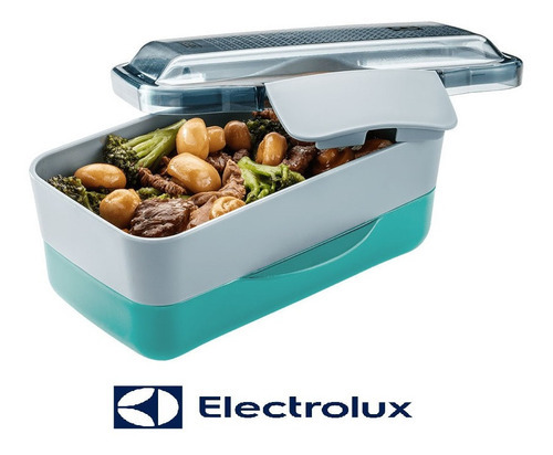 Pote Fitness Lunch Box Electrolux Com Divisoria Verde