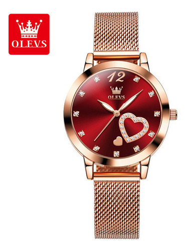 Relojes De Lujo Olevs 5189 Luminous Diamond