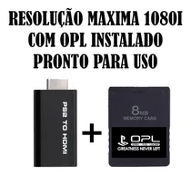 Comprar Adaptador Conversor De Video Ps2 Para Hdmi + Memory Card 8mb