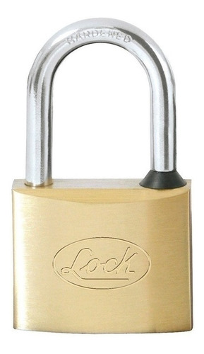 Candado De Latón Largo 45 Mm, Llave Estándar Lock