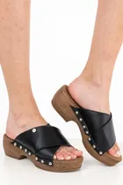 Comprar Sandalias Mujer Cuero Citadina Plataforma Comodas Livianas
