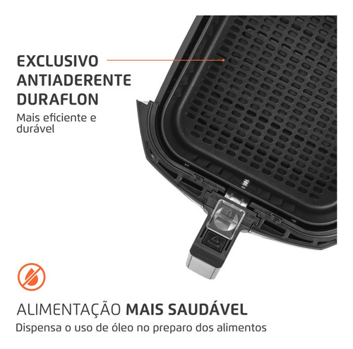 Fritadeira Sem Óleo Air Fryer Afn-40-bft 4l 1500w Mondial Cor Preto 220V