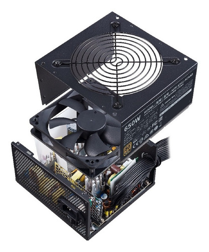 Imagen 4 de 10 de Fuente Pc Cooler Master Bronze Series Mpe-6501-acaab 650w Pc