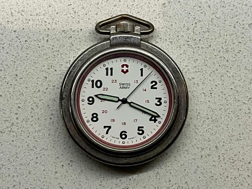 Reloj de bolsillo swiss army sale