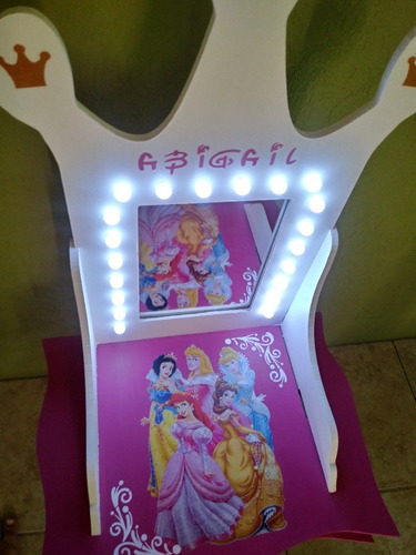 Tocador Infantil Personalizado! Con Luces (leer Todo)