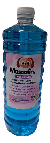 Mascotin Eliminador De Olores A Pipi Y Heces De Tus Mascota