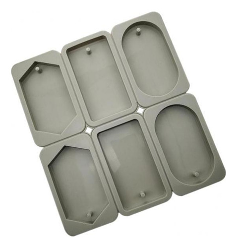 Molde De Silicona Para Jabón 4 Piezas