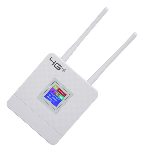 Módem Router 4g Lte Wifi 300m Cat4 32 Con Ranura Sim Estánda