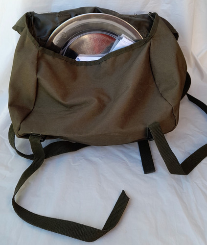 Bolsa De Rancho Militar Ejercito Servilleta Plato (Usado)