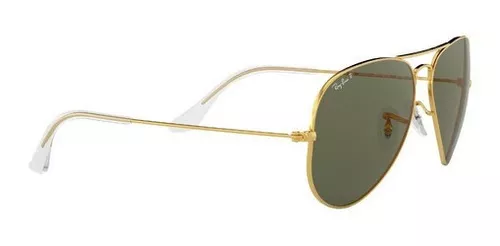 Gafas de sol Roberto polarizadas RO2131 clásicas de aviador doradas.