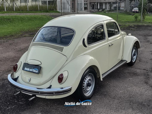 Imagem 2 de 15 de Fusca Standard 76 Pl Preta Assoalho Fábrica -ateliê Do Carro