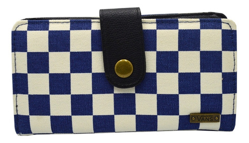 Cartera Vans Mujer Azul Joon Wallet Stv Navy Vn01djsn0