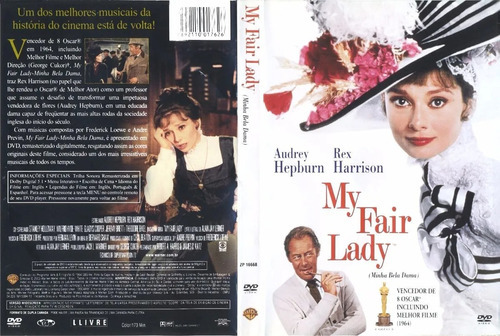 Dvd Lacrado My Fair Lady Audrey Hepburn Orignal Lacrado