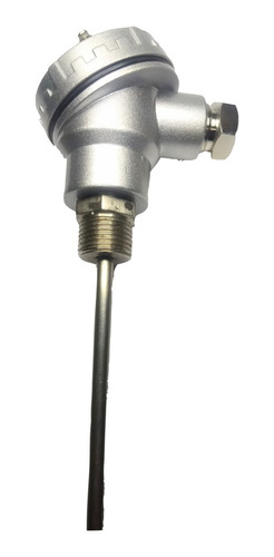 Sensor De Temperatura Termocupla J 800ºc Vaina 500mm 1/2 Bsp