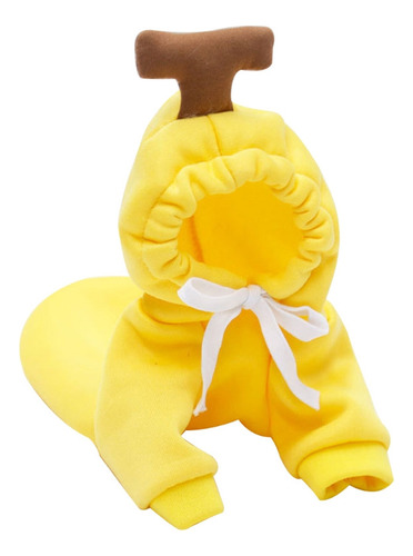 Chihuahua White Duck Xs Con Ropa De Felpa Para Mascotas Para