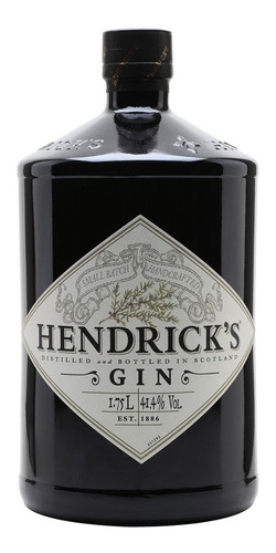 Imagen 1 de 1 de Gin Hendrick's Dry 700 ml- Casaotamendi