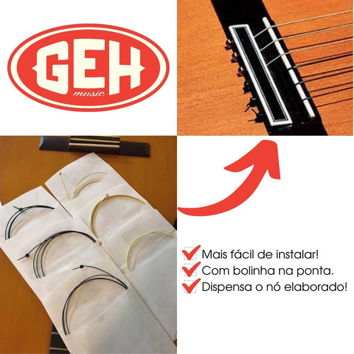 Imagem 2 de 6 de Encordoamento Violão Nylon Ernie Ball Ernesto Palla Bolinha