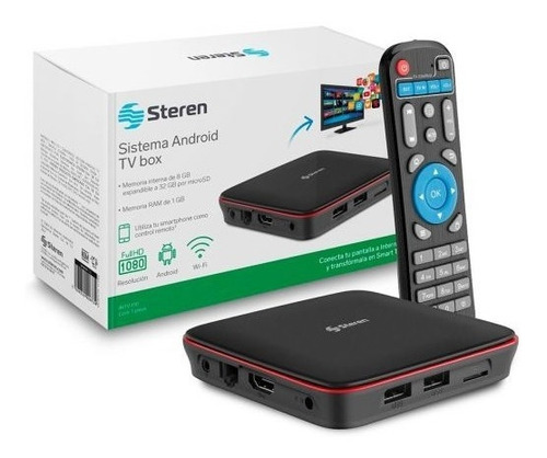 Imagen 1 de 6 de Convertidor Smart Tv Android Tv Box | Intv-110