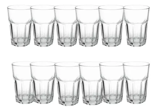 KIT COM 12 COPOS 412ML